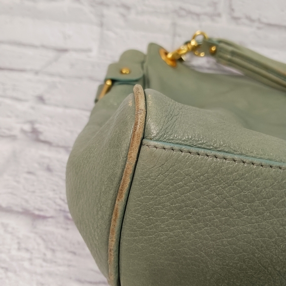 Brahmin green pebbled leather shoulders bag - Picture 13 of 16